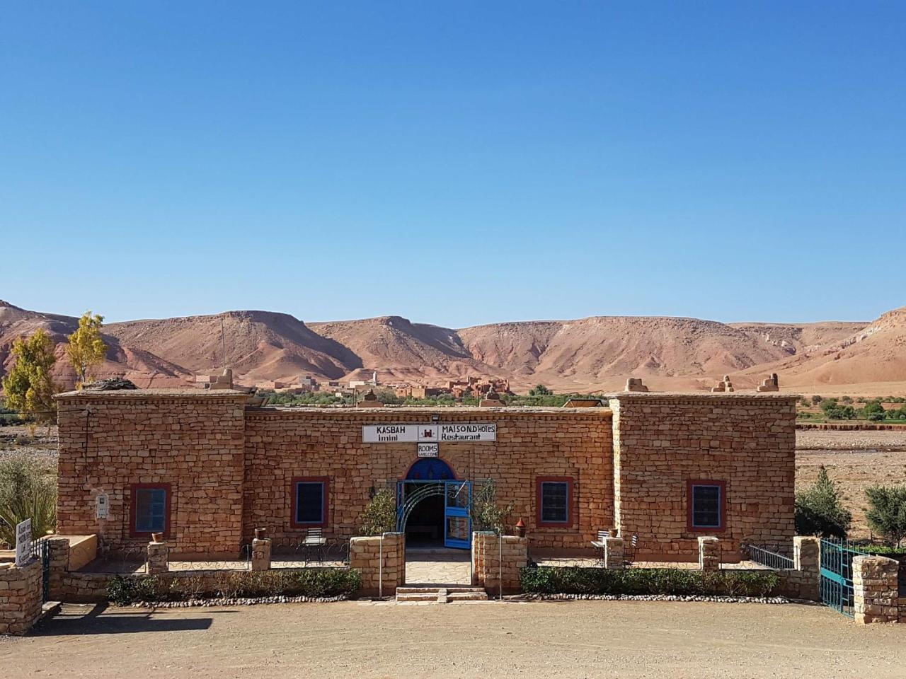 Kasbah Imini Restaurant & Hotel Amerzgane Exterior photo